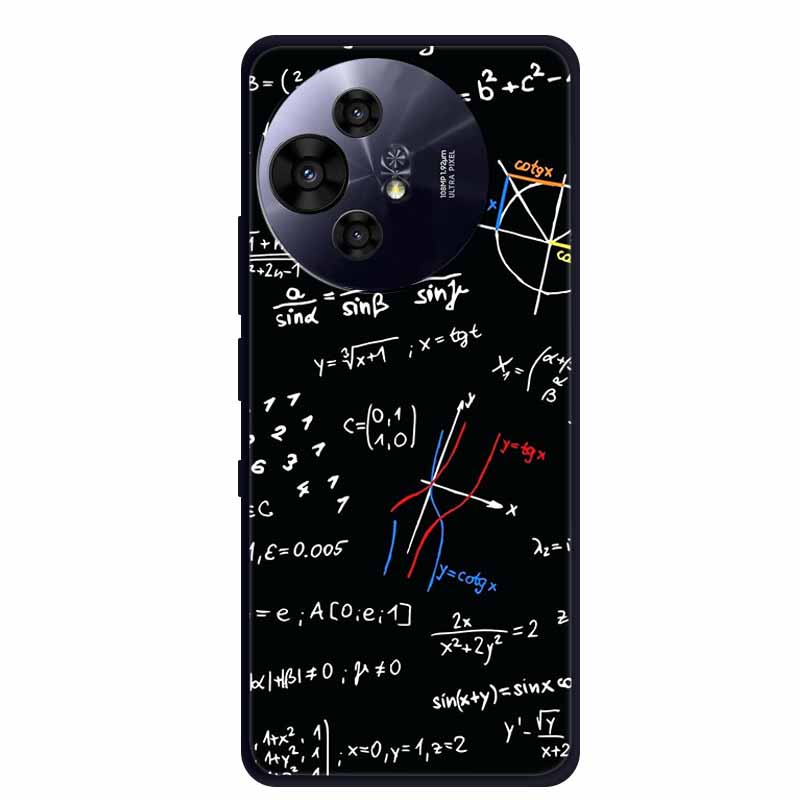 Для TCL 50 Pro NxtPaper 5G Чехол Черный Силиконовый Чехол для 50 Pro NxtPaper Защитный Чехол Coque для TCL 50 NxtPaper 5G TPU Чехлы
