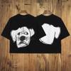 Independent Billionaire Short Sleeve Funny Oversize Loose Boxy Fit Trendy Brand American Street Cotton T-shirt