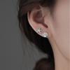 Asymmetrical Starfish & Seashell Stud Earrings - Summer 2024 Trend, Minimalist Niche Design for Women