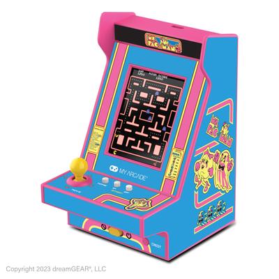 Мой Arcade Nano Player полностью играбельный портативный мини-аркадный автомат с цветным дисплеем Ms. Пакман 4.5" 2.4"