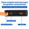 Набор для сборки Power Bank 10 Вт 22,5 В Быстрая зарядка, Конструкция без пайки с корпусом на 3 аккумулятора 18650, Портативный корпус блока питания