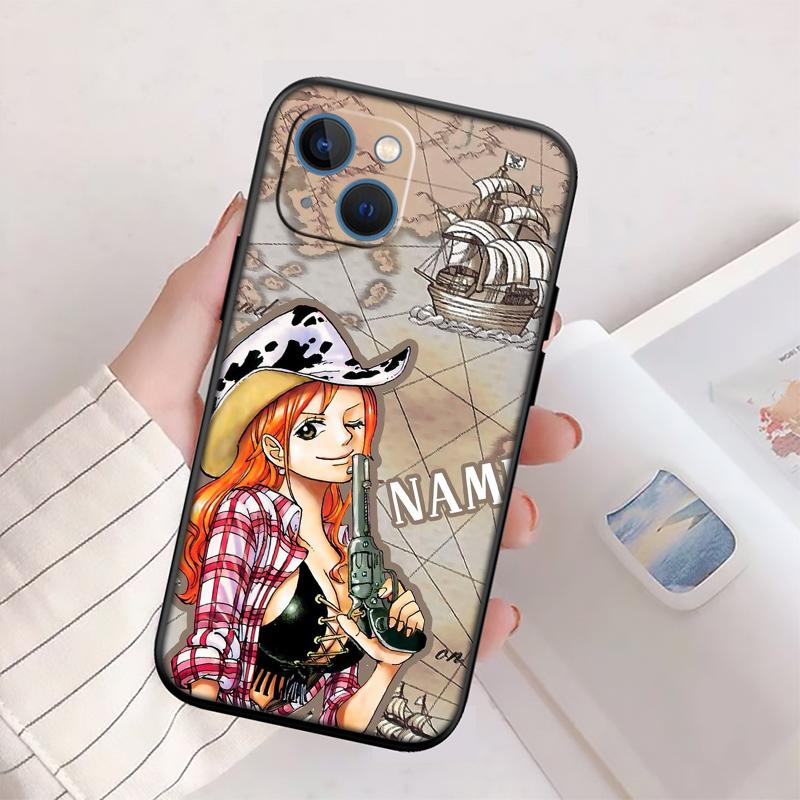 One Piece Nami New High-End Shell Phone Case for Redmi Note 13 14 Pro+ Plus A3 A3X 13X 13C 13R 14S 14C 14R