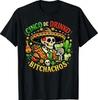 Cinco De Drinko Bitchachos Смешная футболка на Пятое мая