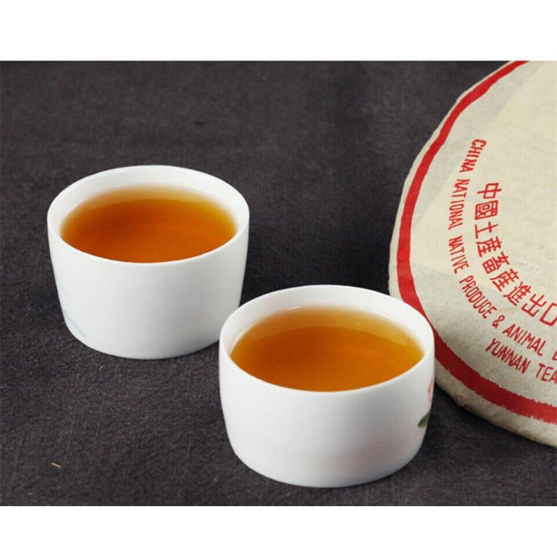 357 г Чжунча CNNP 2003 года выдержки, сырой чайный пирог из Юньнани Пуэра