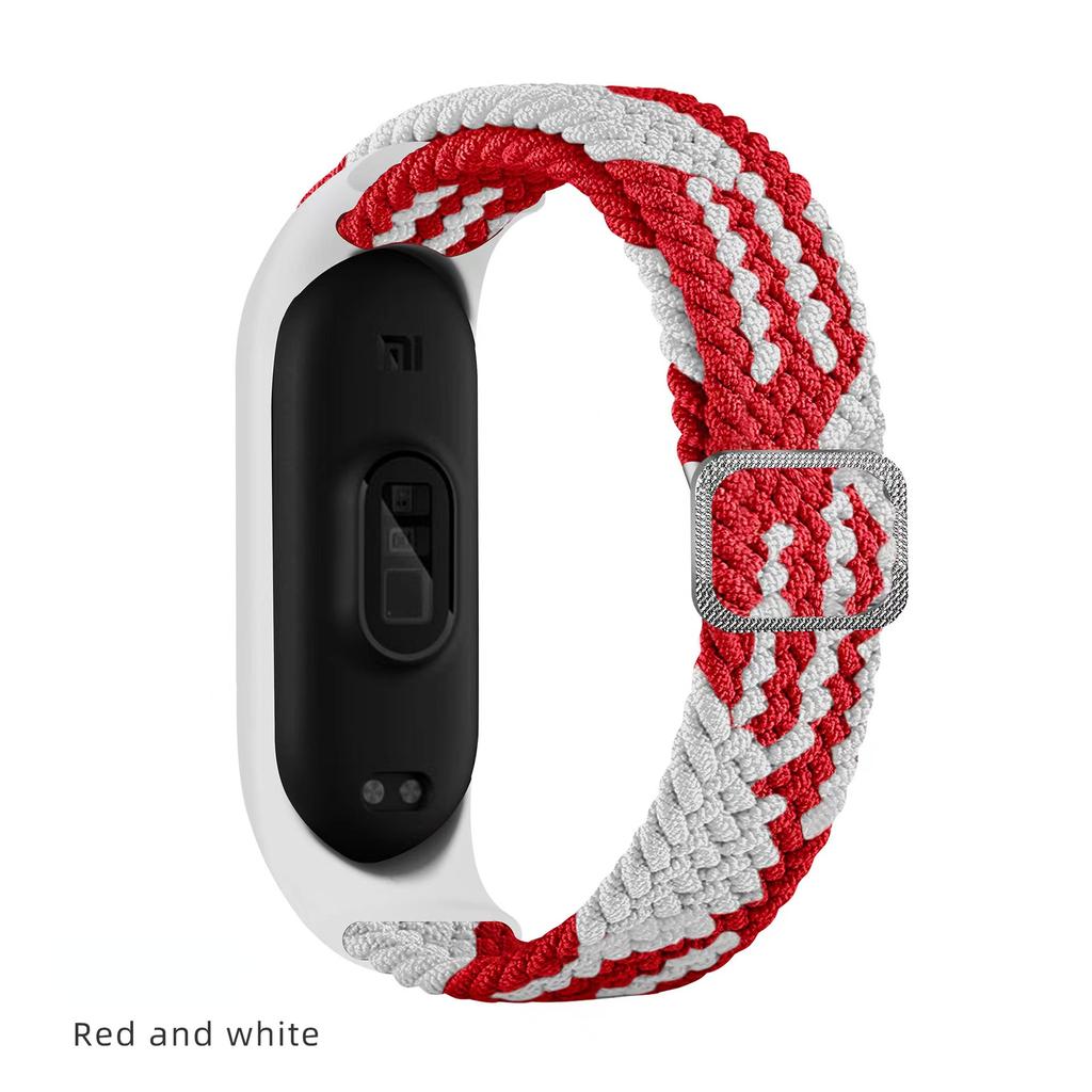 NEW Nylon Loop For Xiaomi Mi Band 7 Nfc Smartwatch Wristband Sports Miband7 Correa Replacement Bracelet Smart Band 6 5 4 3 Strap