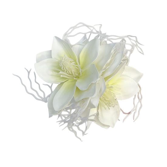 Заколка для волос в пляжном стиле, гавайский, богемный, цветочный аксессуар для волос, универсальный дизайн, удобный боковой зажим для волос