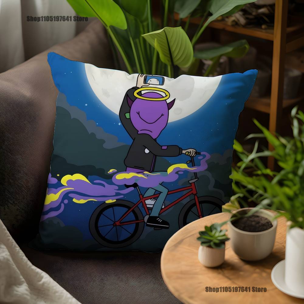 Rapper Thasup ThaSupreme Pillow Case For Sofa Decor Car Office Room Printing Cushion Cover Decorations and Protector