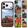 Чехол для телефона с изображением фермерского трактора для iPhone 17 16 15 Pro Max Air 14 13 12 11 Plus Ударопрочный чехол