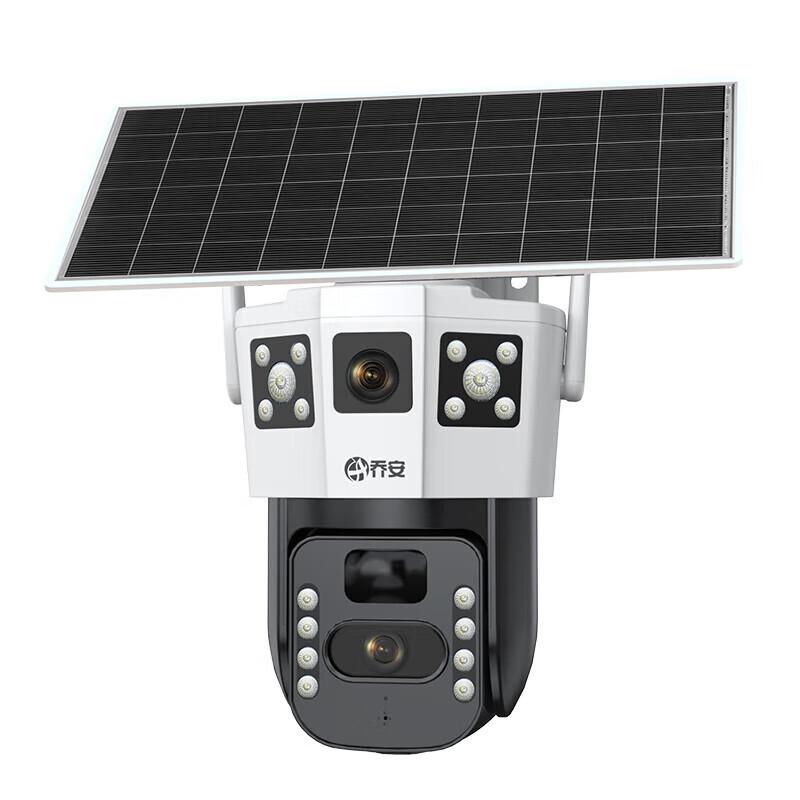 Qiao An 4G Солнечная Двухобъективная Уличная Камера Безопасности CN вилка (адаптер в комплекте)