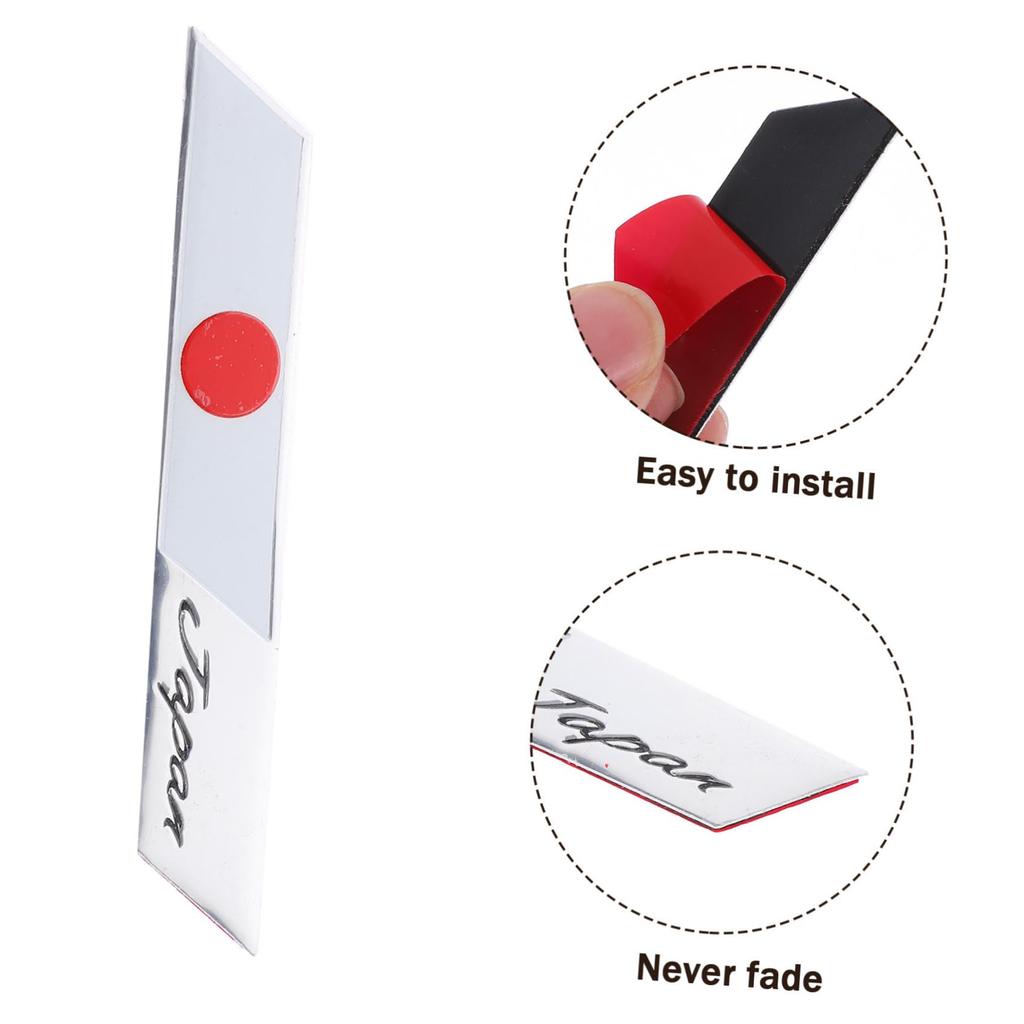 WOFASHPURET Металлическая наклейка для украшения Японии Наклейка для автомобиля Япония Декаль Япония Наклейка на автомобиль