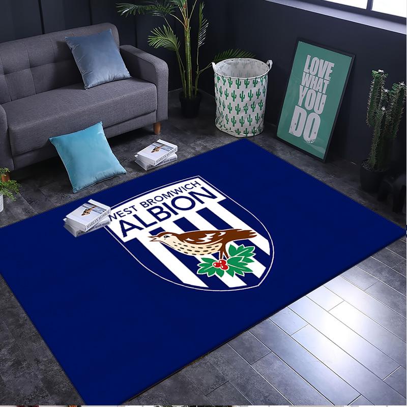 1PC rug Bromwich Albion Carpet, Chair Rug,Area Rug for Office Bedroom living rooms bedroom, Doormat decor Christmas fan gifts