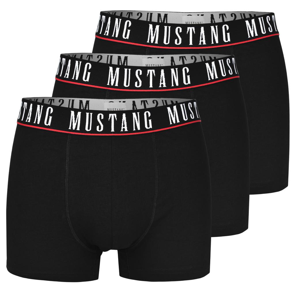 Men's Cotton Boxer Shorts - Mustang - 6-Pack, Model Bm457