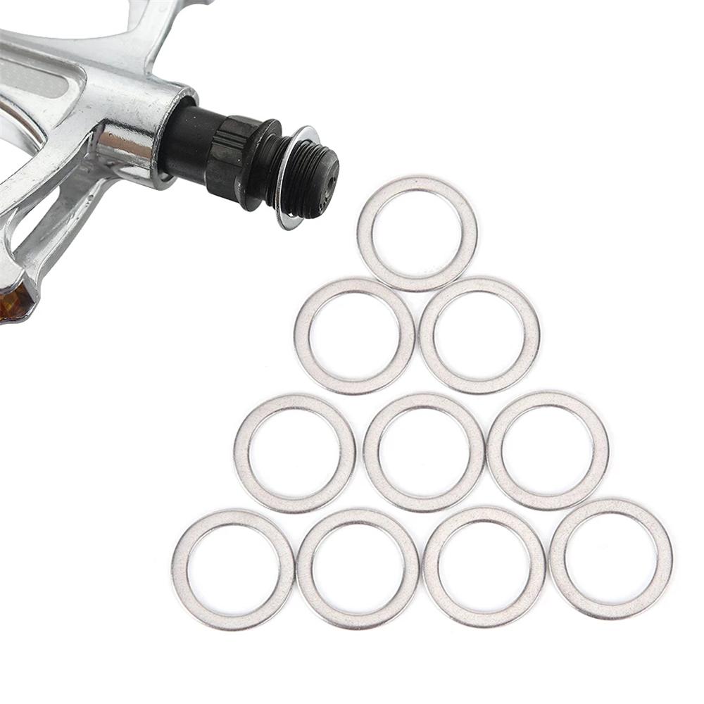 Durable Bicycle Parts MTB Bike Spacer Crank Bicycle Pedal Protection Ring Ring Washers Bike Pedals