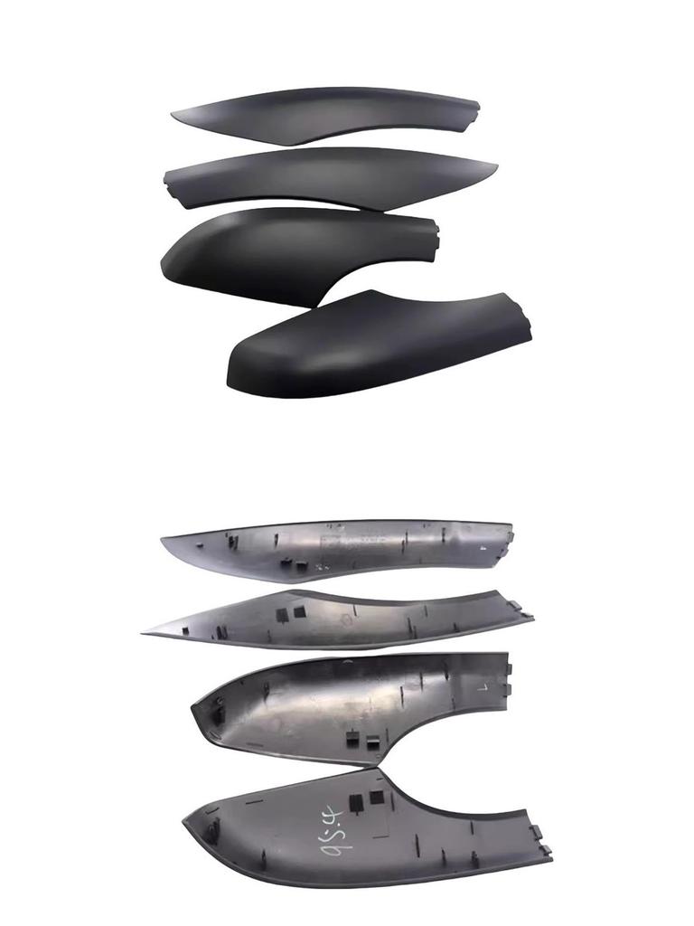 Черная декоративная накладка на багажник на крышу Skoda Yeti