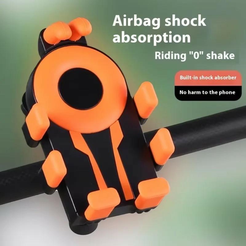 Держатель для телефона на мотоцикл, Держатель для мобильного телефона на мотоцикл, Зажим на руль велосипеда для телефона 4,7-7 дюймов