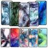 Чехол для телефона с рисунком кистью из мрамора для Samsung A51 A71 A21S A12 A15 A25 A31 A41 A52 A32 A23 A33 A53 A73 A03S A05S A13 5G