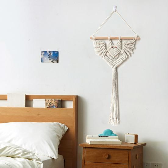 Готическая летучая мышь, подвесной плантатор, тканая летучая мышь, подвесной гобелен, сочный горшок, воздушный держатель для растений, домашний декор, украшение для любителей растений, подарки