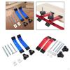 2 Pieces Hold Down Clamp Aluminum Quick Acting with T Bolts and Silder for Woodworking DIY