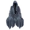 Black Grim Reaper Statue Thrilling Black Robe Nightcrawler Resin Desktop Figurine Ornaments Horror Ghost Sculpture Decorations