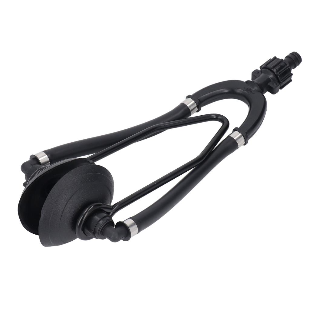 Двойной промывочный двигатель с круглой присоской, 5/8-дюймовый соединитель шланга, морской промывочный двигатель для стационарного/подвесного двигателя