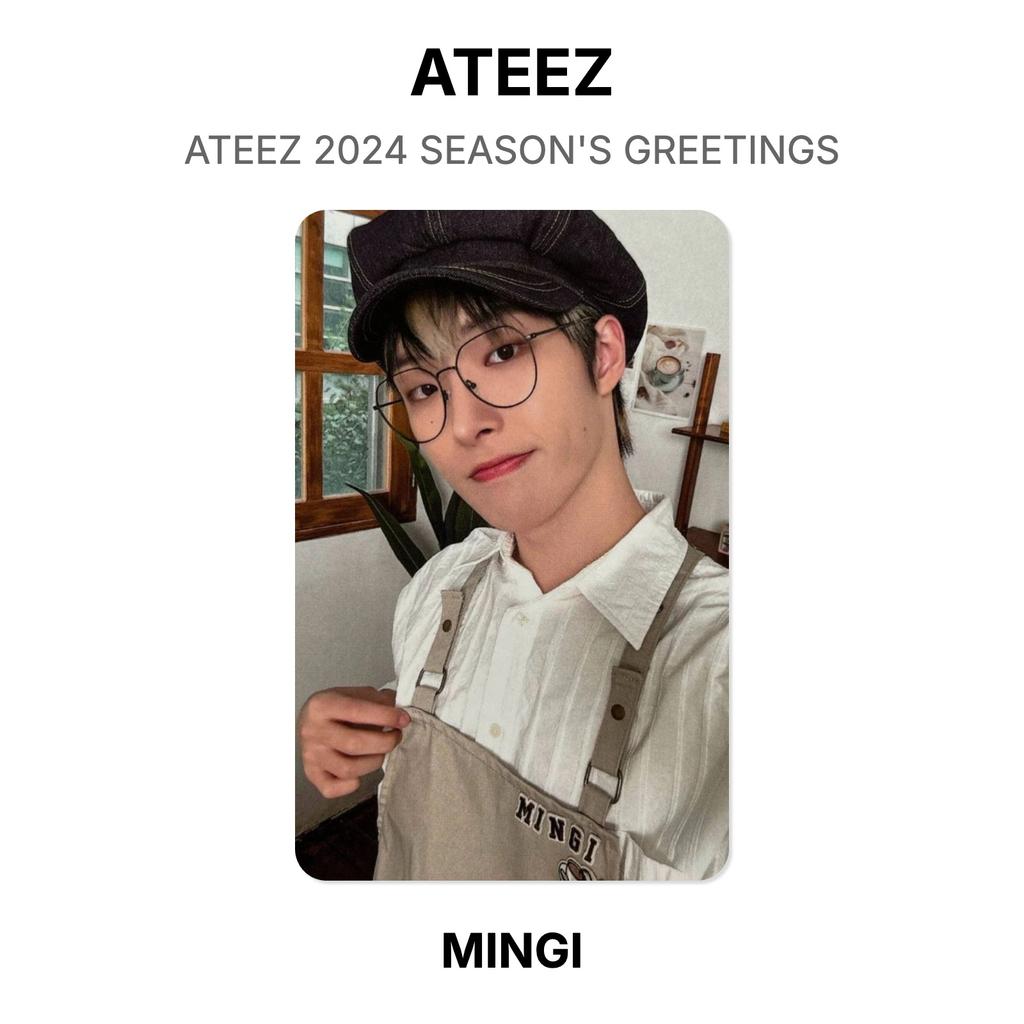 ATEEZ ATEEZ 2024 СЕЗОННЫЕ ПОЗДРАВЛЕНИЯ Официальная фотокарточка