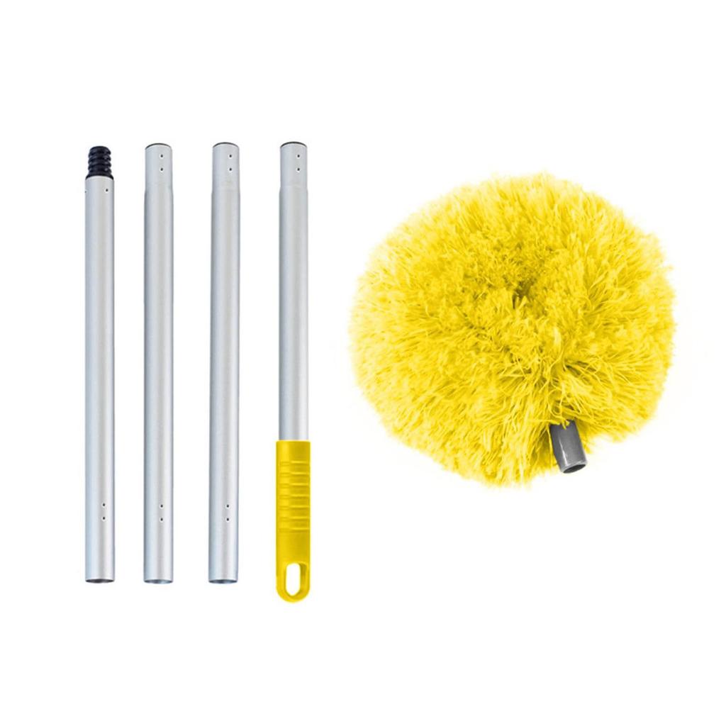 Retractable Washable Microfiber Brush Ceiling Fan Cleaner Duster with Extension Handle for Hard to Reach Areas Cleaning