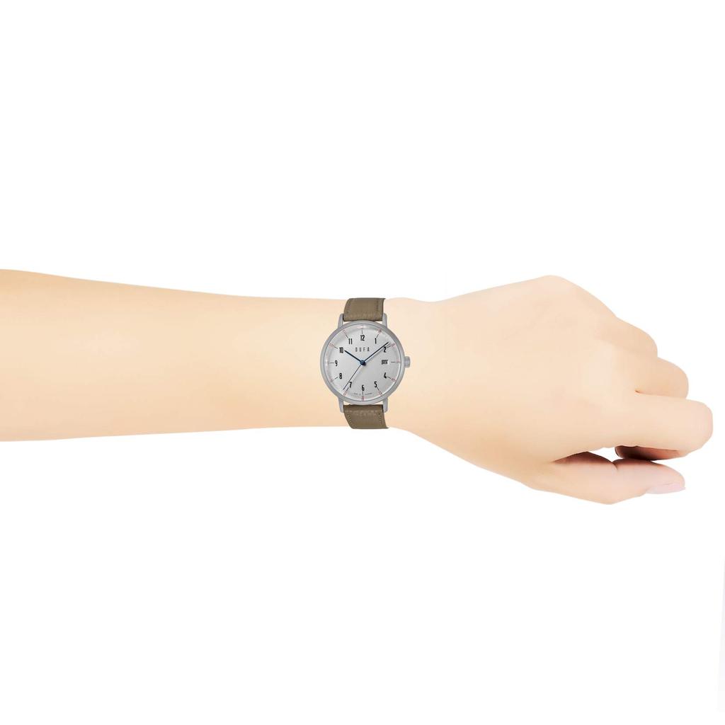 Часы Breuer Automatic Dial Beige Stainless Steel Automatic Windrunner 38MM [Duffa] DF-9011-0B [Товар]