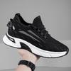 Invisible Inner Height Increase 8CM Fly-woven Running Shoes Thick-soled Muffin Mesh Sneakers Fashionable, Lightweight and Breathable