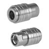 Self-Locking 1/4" Quick Connector Holder With Various Fitting Thread M14 G1/4 M22 For High Pressure Wash Gun