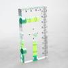 Acrylic Check Bubble Level Tool Pocket Mini Level Tool with 90°/180° Level Bubbles Construction Tool Magnetic Base