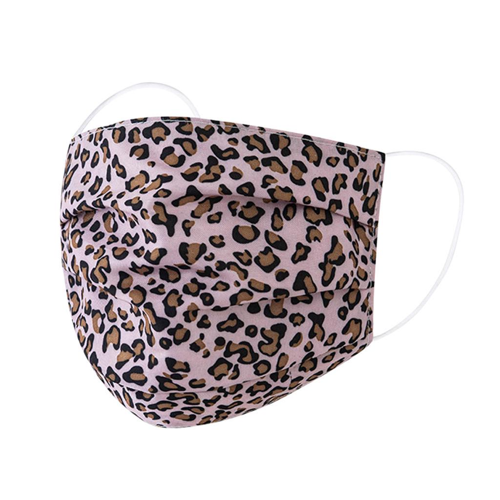 Взрослые женщины леопардовый моющийся Safet Haze маска для лица