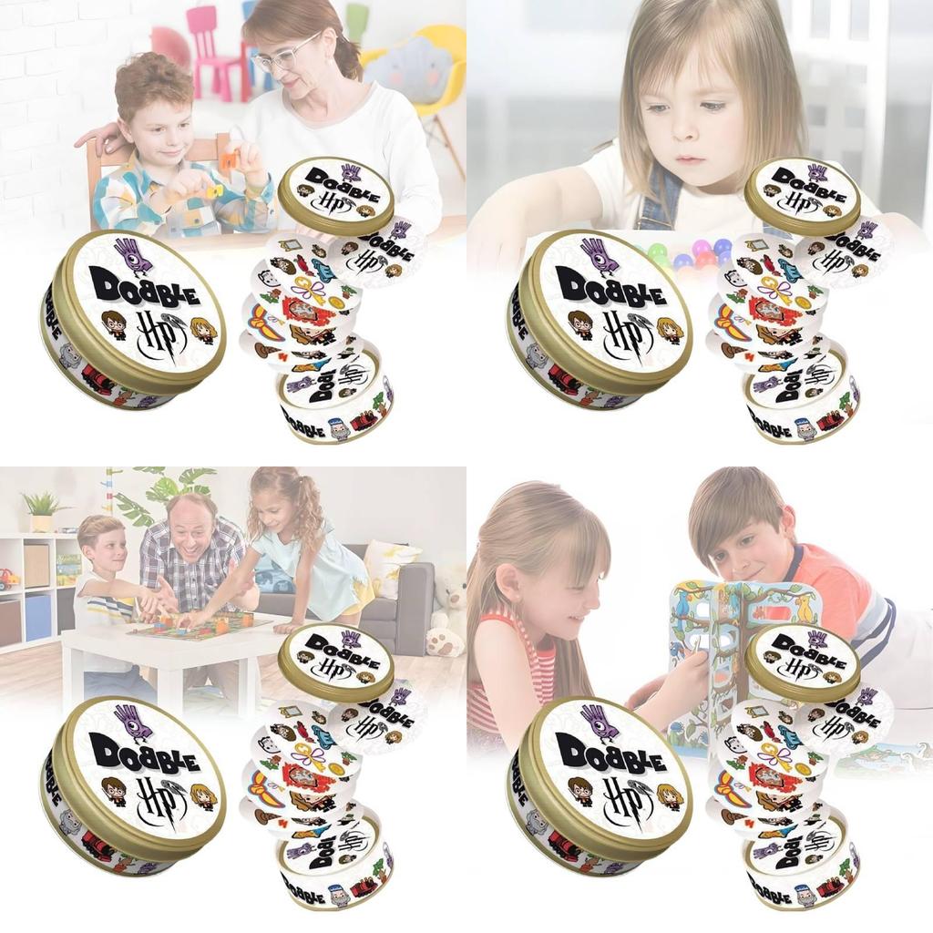 Игра на внимательность Семейная карточная игра Веселье для всех возрастов Увлекательная игра на визуальное сопоставление для детей