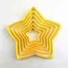 6 шт./набор 3D DIY пентаграмма рождественская елка печенье формочки набор инструментов для выпечки на Рождество набор формочек для печенья