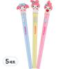 Sanrio Фигурка Light Pen, набор из 3 предметов My Melody, разные цвета, 5 комплектов