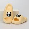 Fashion Panda Thick Platform Cloud Slippers Women 2024 Summer Beach Non Slip Eva Flip Flops Woman Indoor Home Bathroom Slides Sandals
