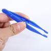 1/10 шт. одноразовые пинцеты, маленькие пластиковые пинцеты для рукоделия (синий)