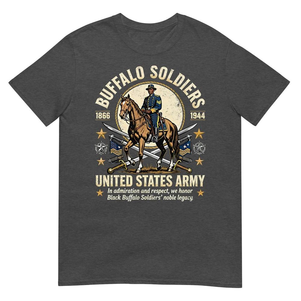 Buffalo Soldiers Black History United States Army Honor Tshirt