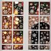 Snowflake Window Sticker Christmas Decoration Winter Door Window Background Decoration White Snowflake Electrostatic Sticker