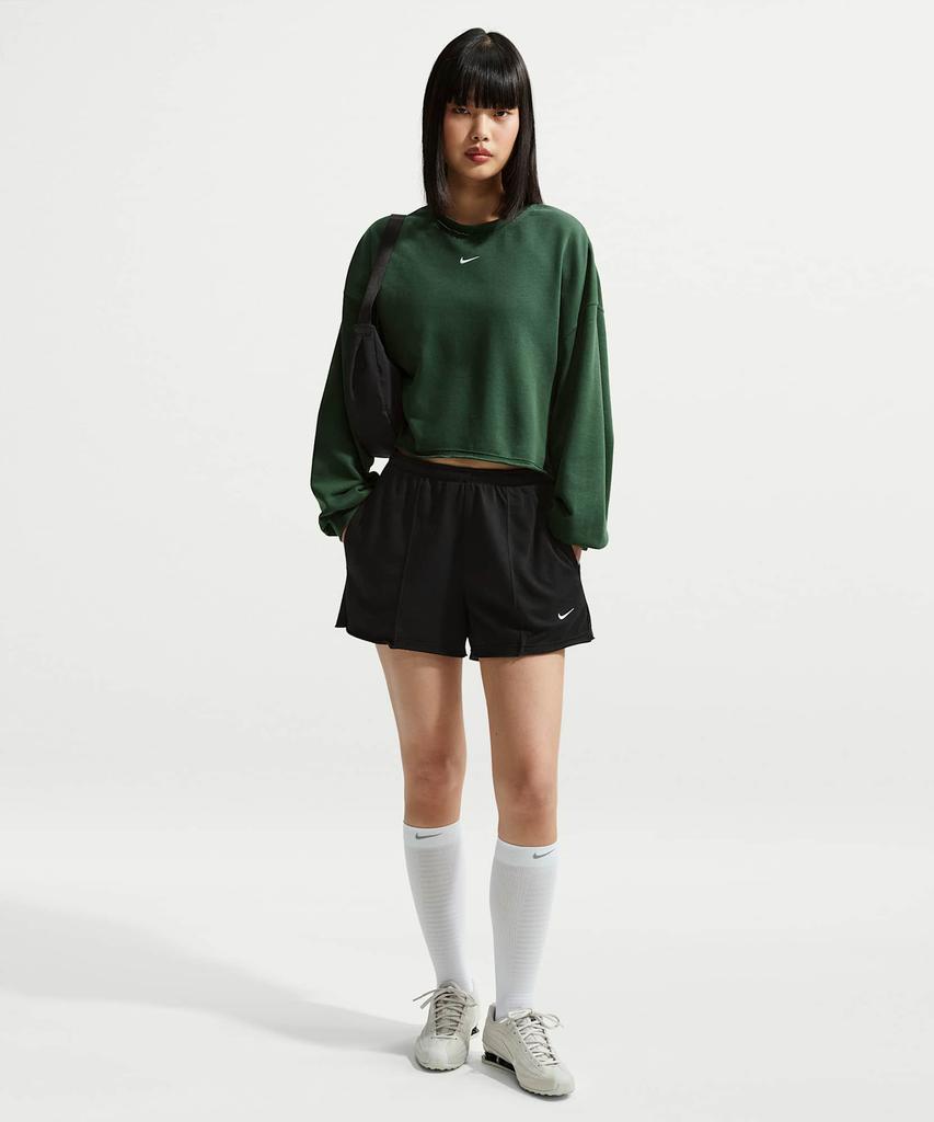 Nike Спортивная одежда Chill Terry Шорты из французского терри со средней посадкой W - Черный:Распродажа / Ii3981-010