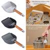 With Wooden Handle Cat Toilet Scoop Stainless Steel Cat Poop Cleaning Tools  Pet Cleaning Tools