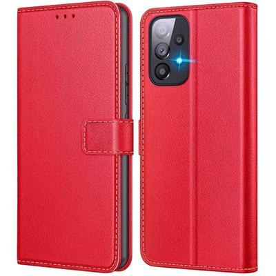 Защитный чехол - BOOLING - для Samsung Galaxy A53 5G - Красный - Защита от царапин - Противоударный - Кошелек