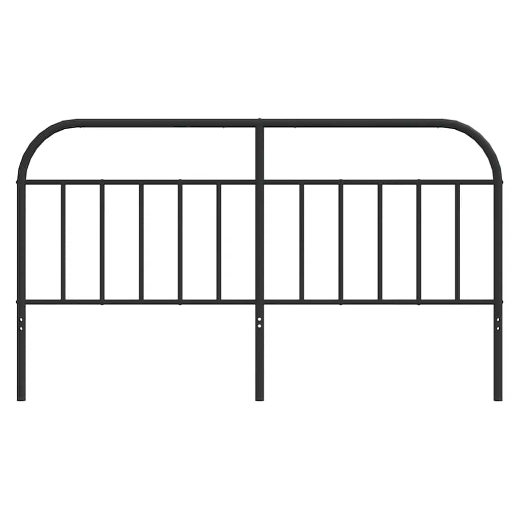 Replacement Headboard Metal Black 180 cm
