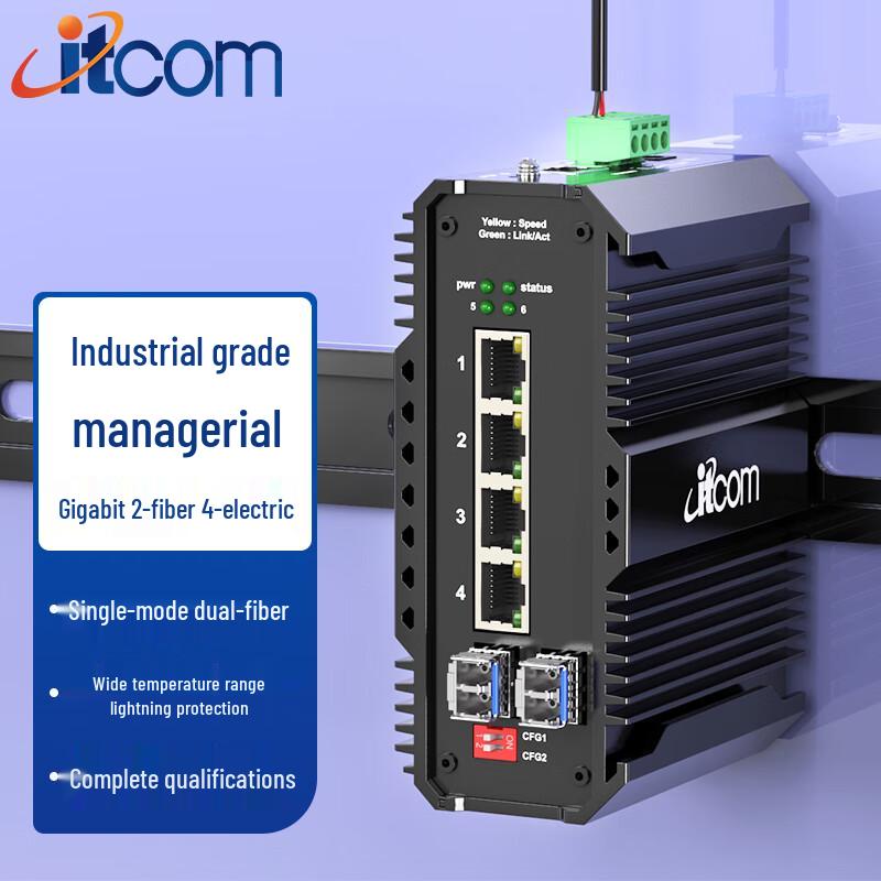 Управляемый гигабитный Ethernet-коммутатор Adicon серии IT168