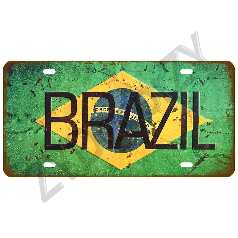 1 шт. Ретро Металл Алюминий Постеры с Национальным Флагом Металлическая Вывеска для Стен Бара Клуба, Ретро Стеновые Панели Подходят для Домов, Кафе, Гаражей