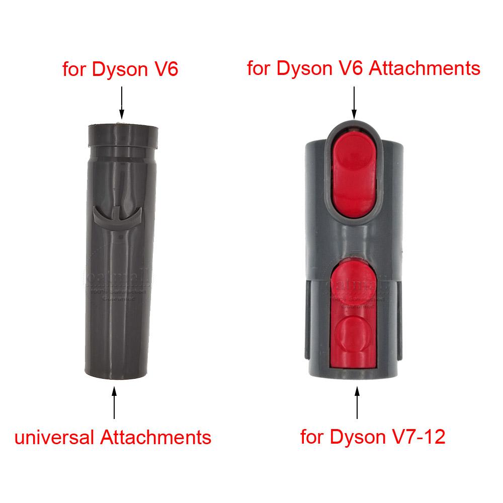 Attachment Adapter for Dyson V15 V12 V11 V10 V8 V7 Vacuum Cleaner Accessories Brushes Nozzle Tool Connector Converter