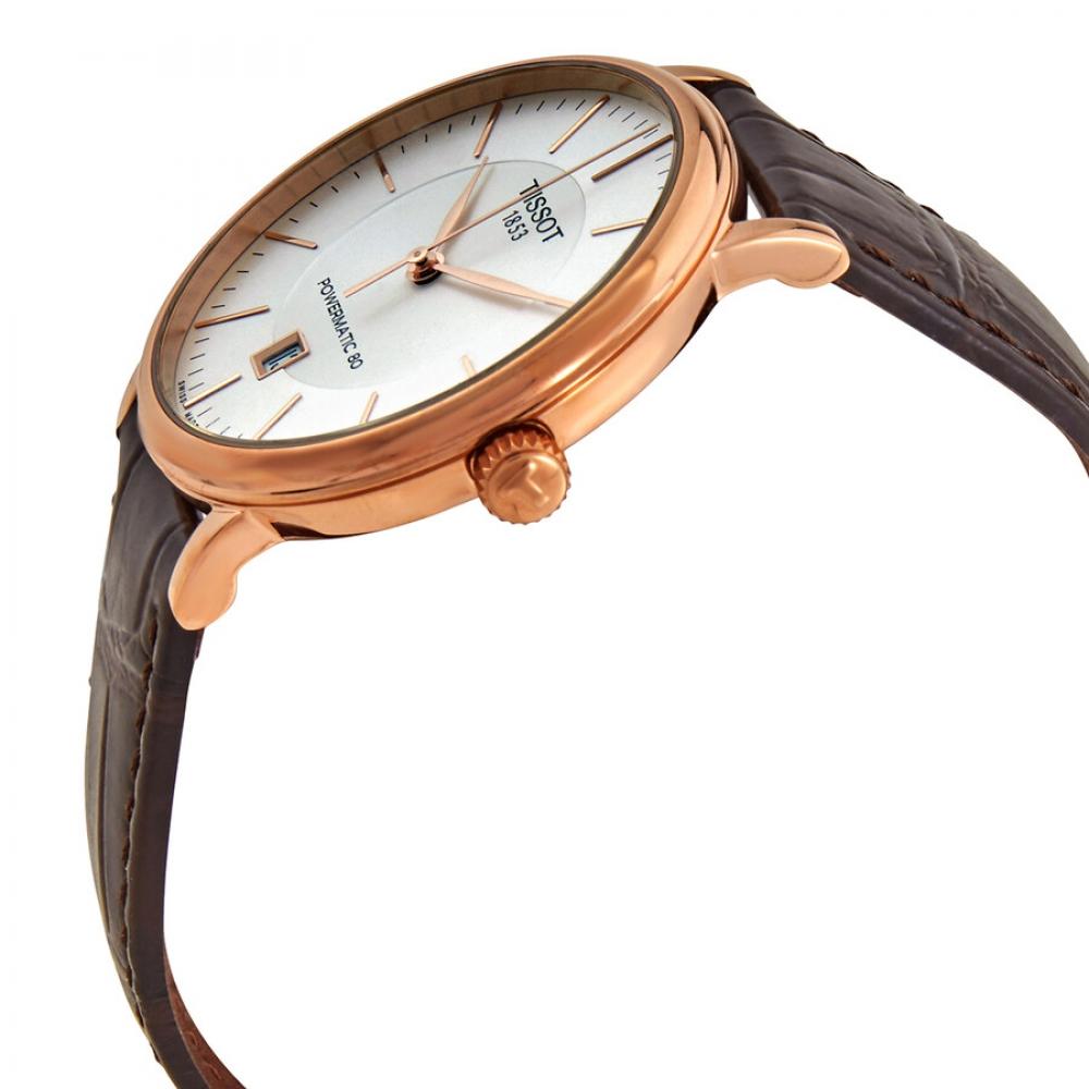 TiSSot CarSon Premium Powermatic 80 Automatic White Dial Men S Watch T122.407.36.031.00