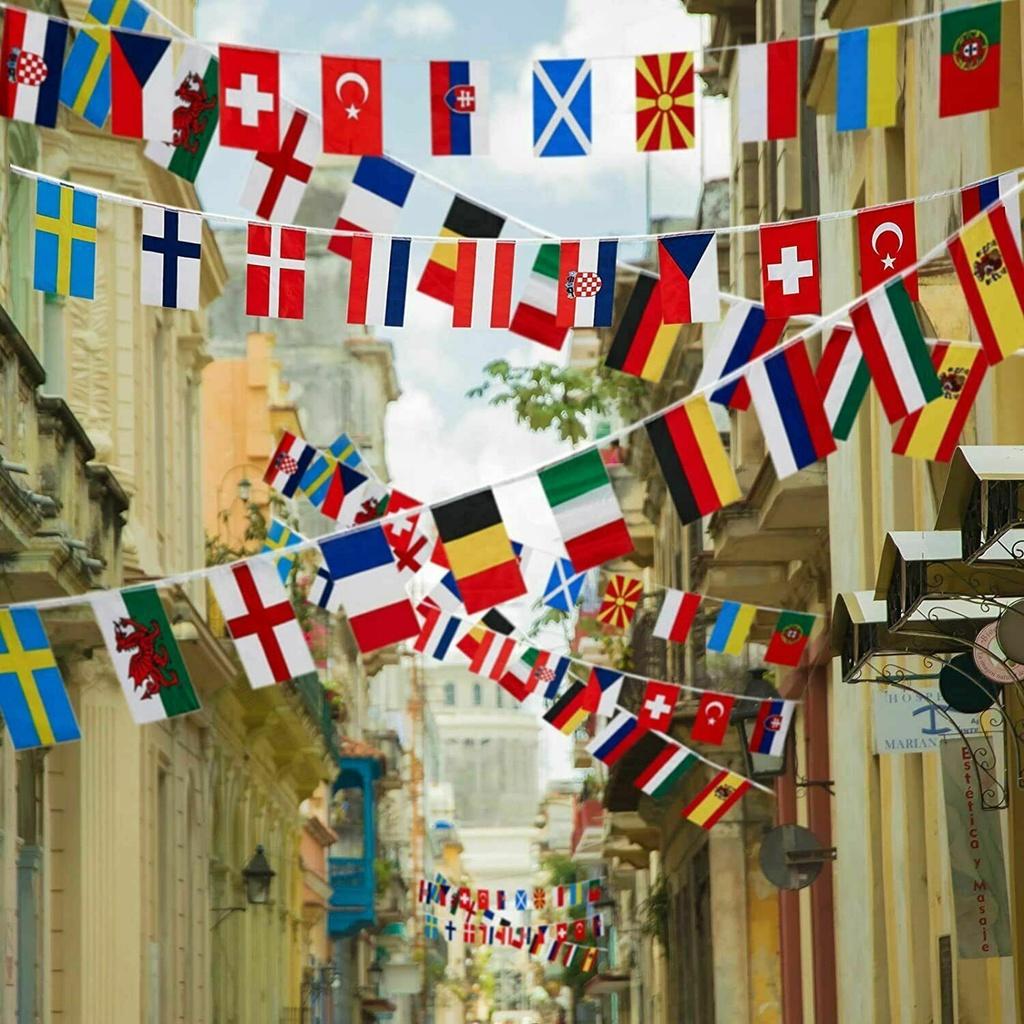 Флажки Евро 2021 Премиум Качества Турнирные Флаги Для Всех 24 Наций В Ярких Цветах