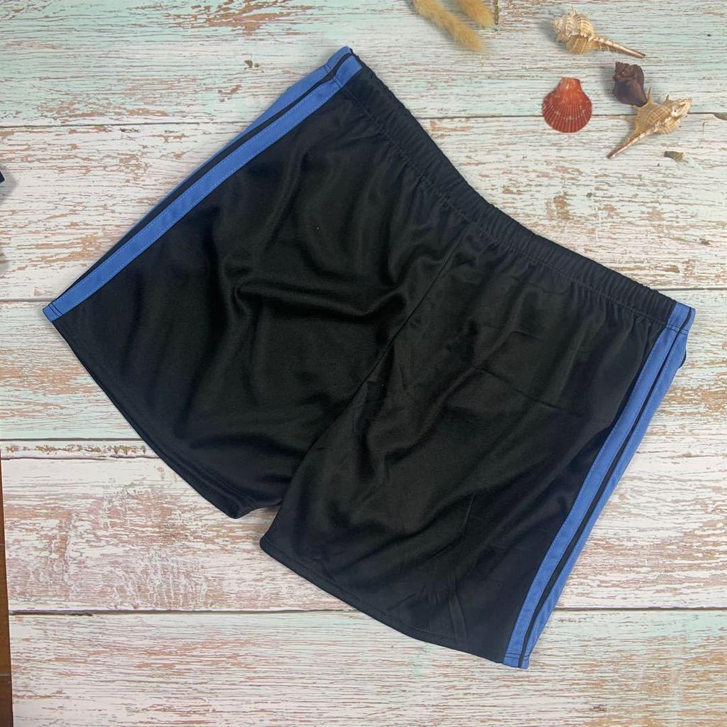 Men's Summer Solid Color Breathable Swim Trunks - Square Leg, Loose Fit, Disposable, for Boys and Adults.