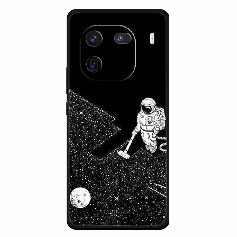 Чехол для Vivo Iqoo 12 Мягкий силикон Милый Кот Лев Печатные Чехлы для Vivo iQOO 12 Pro Чехлы Роскошные Защитные Сумки Iqoo12