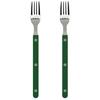 Вилка для чая Парве, зеленая, 2 шт., популярная корейская посуда
